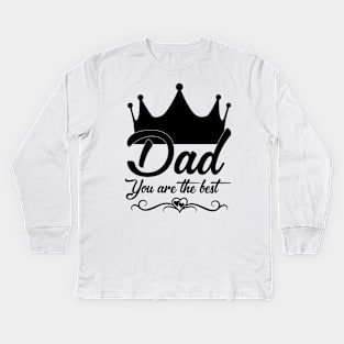 Father Day Kids Long Sleeve T-Shirt